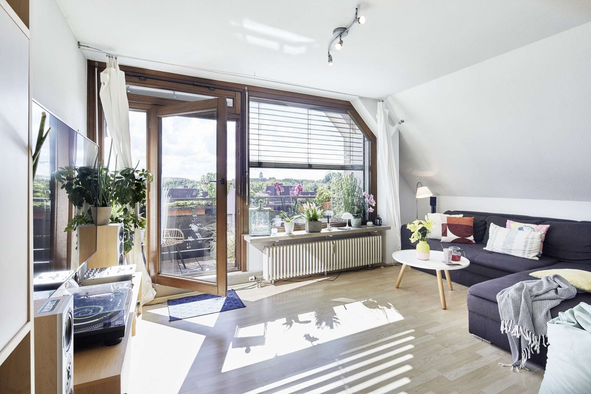 Maisonetten Wohnung mit Sonne