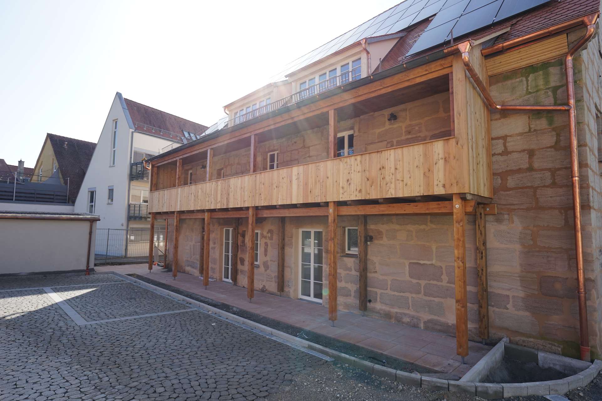 Terrasse mit Freiraum