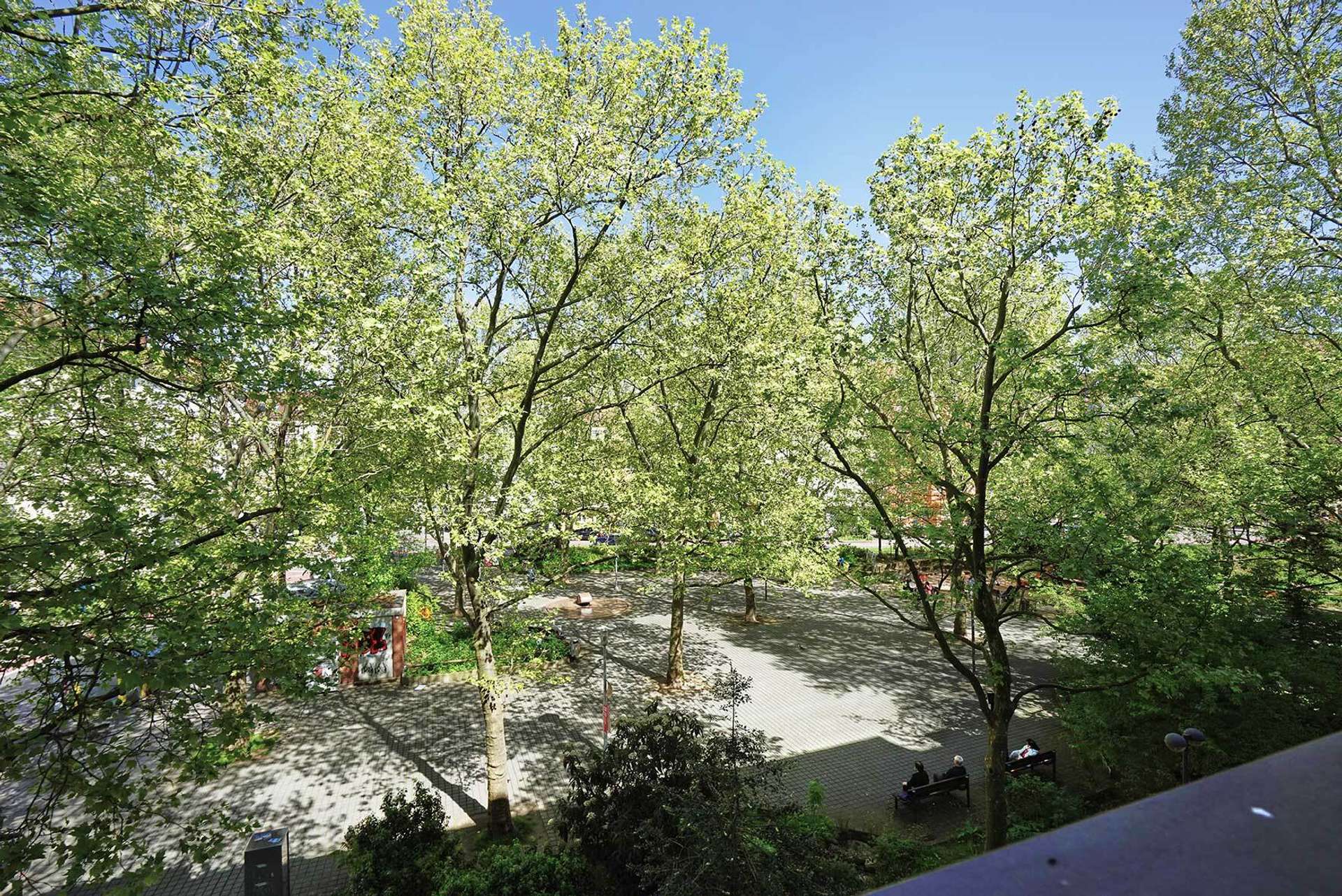... mit Blick auf den Kopernikusplatz