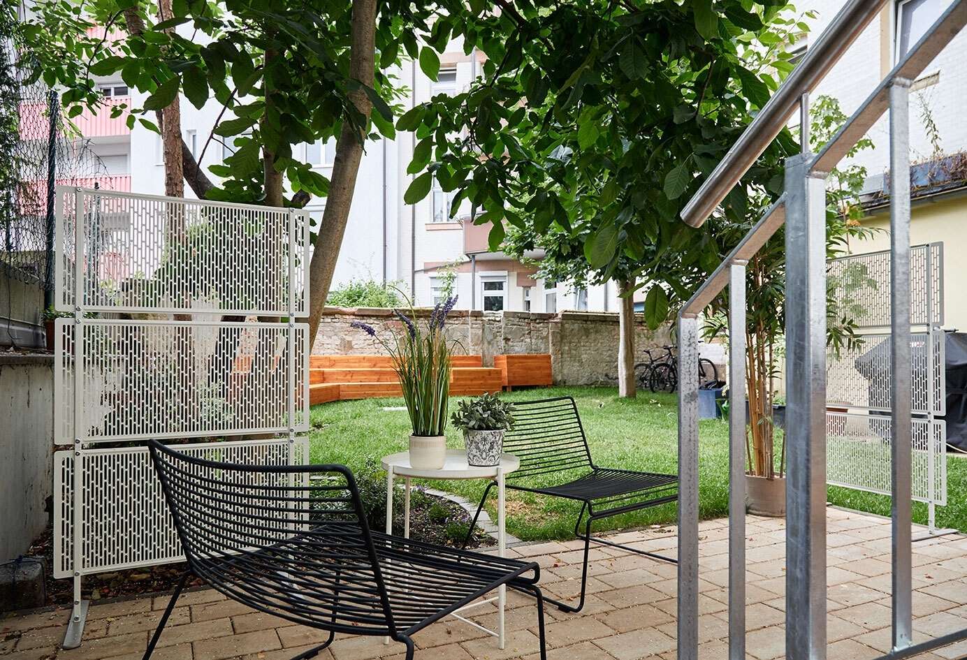 & Garten mit gemeinsamer Nutzung