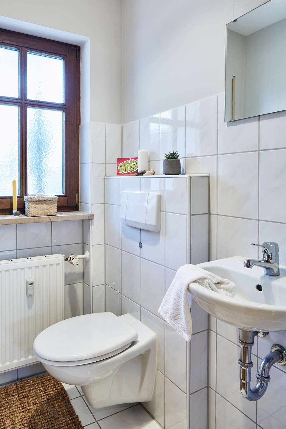 separates WC - Tageslicht