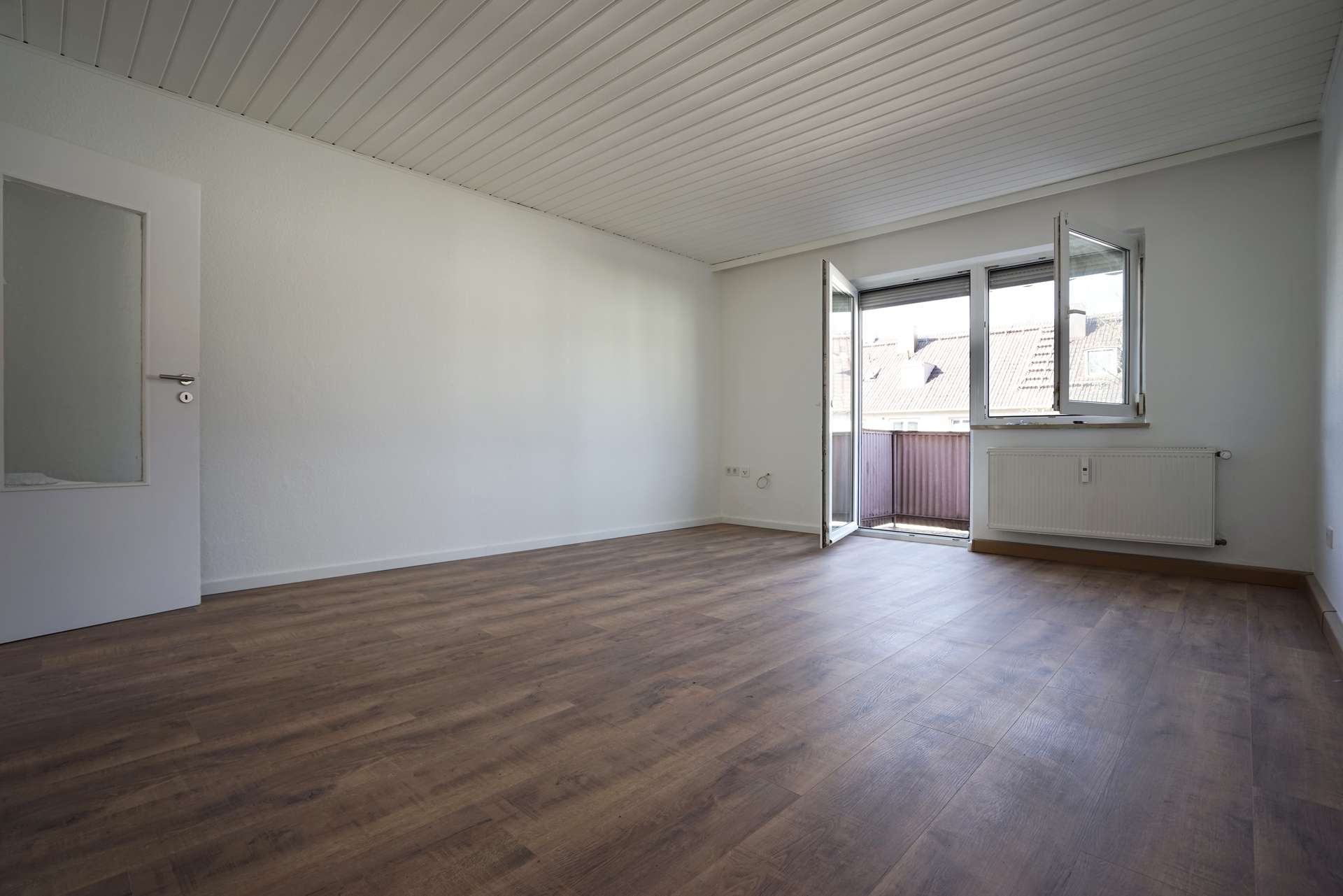 Wohnen mit Zugang zum Balkon