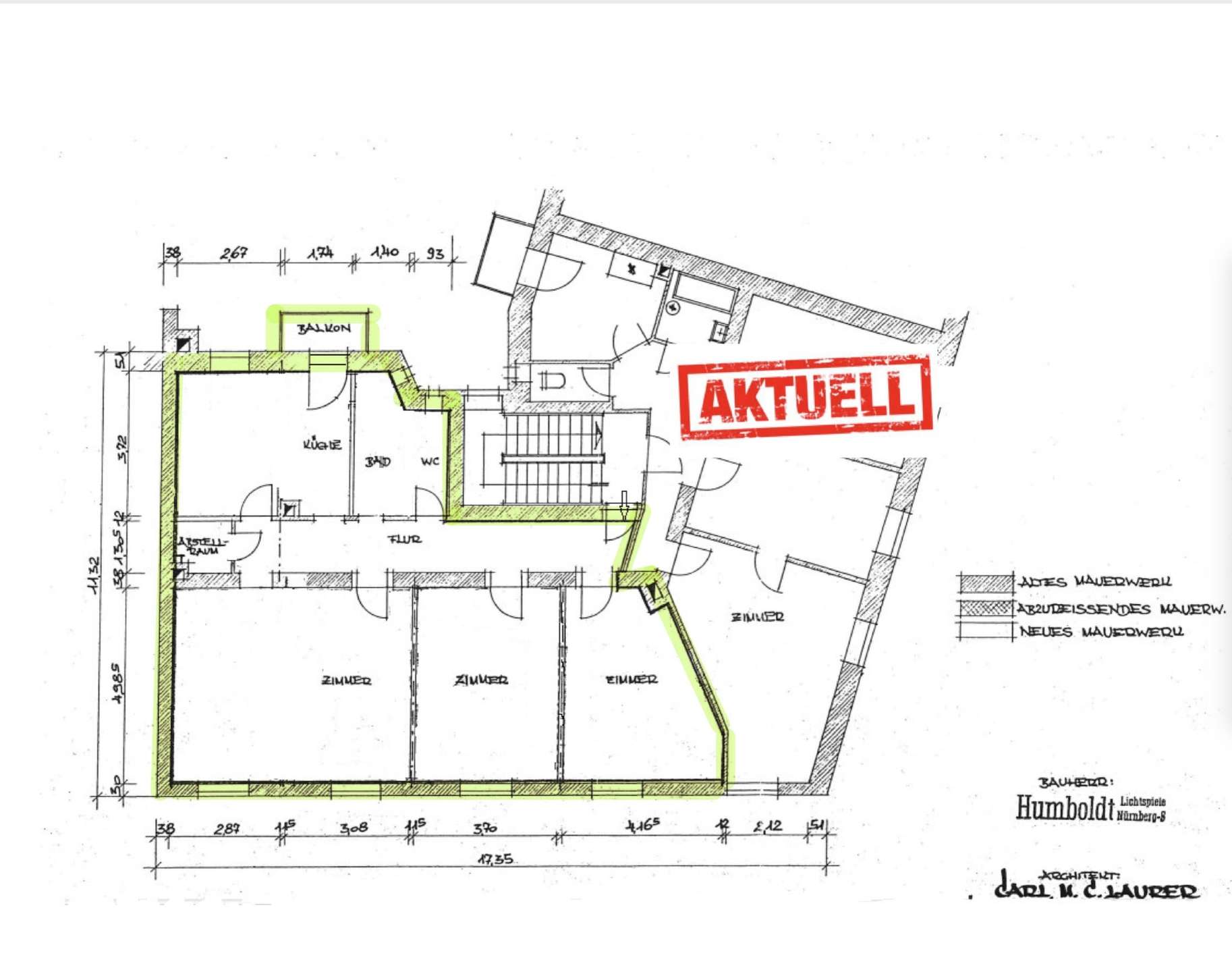 Grundriss aktuell
