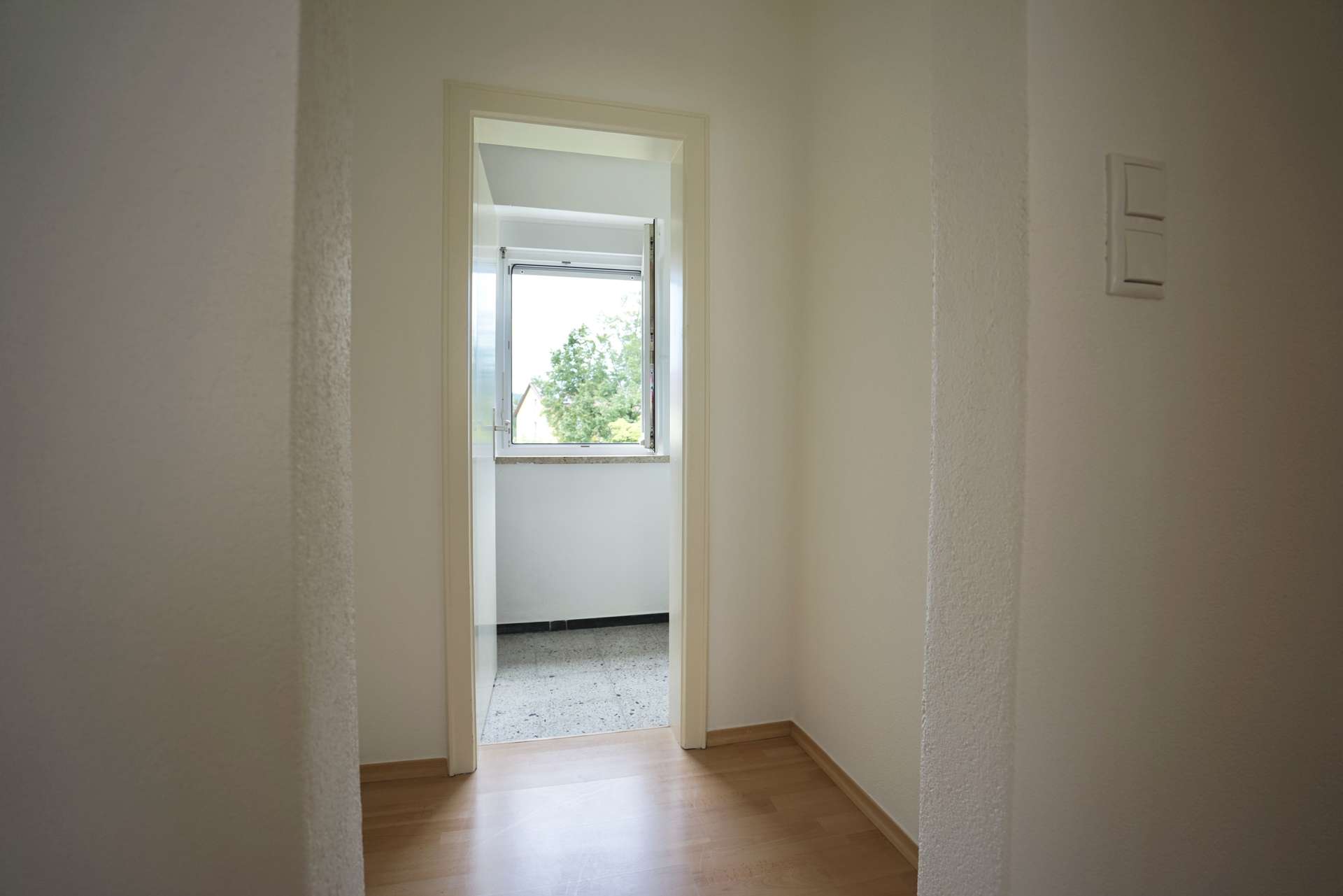 Garderobe und Abstellraum 