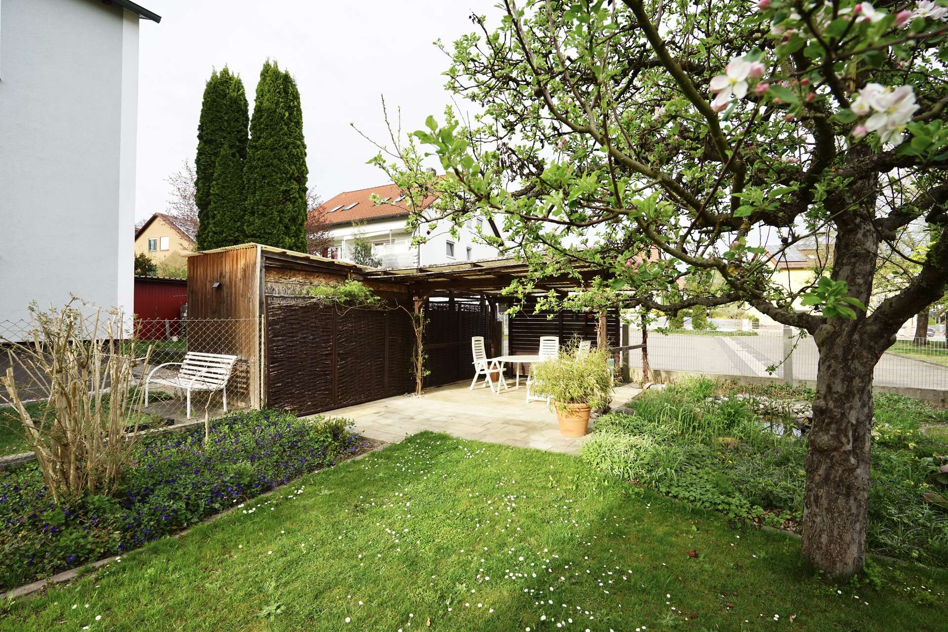 Überdachte Terrasse