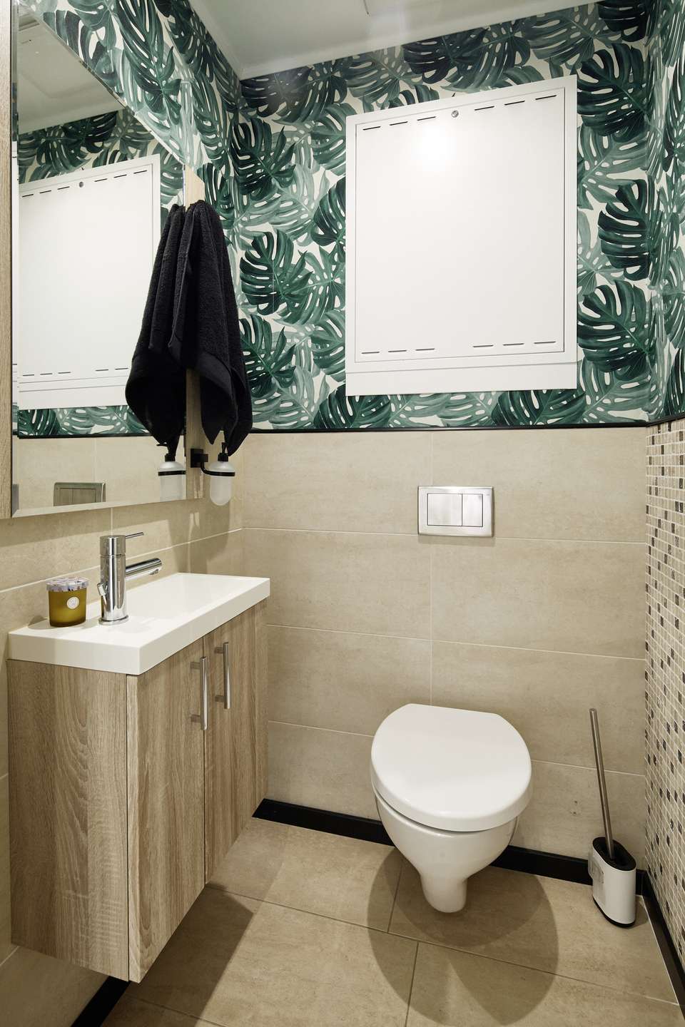 Gäste WC - stilsicher eingerichtet