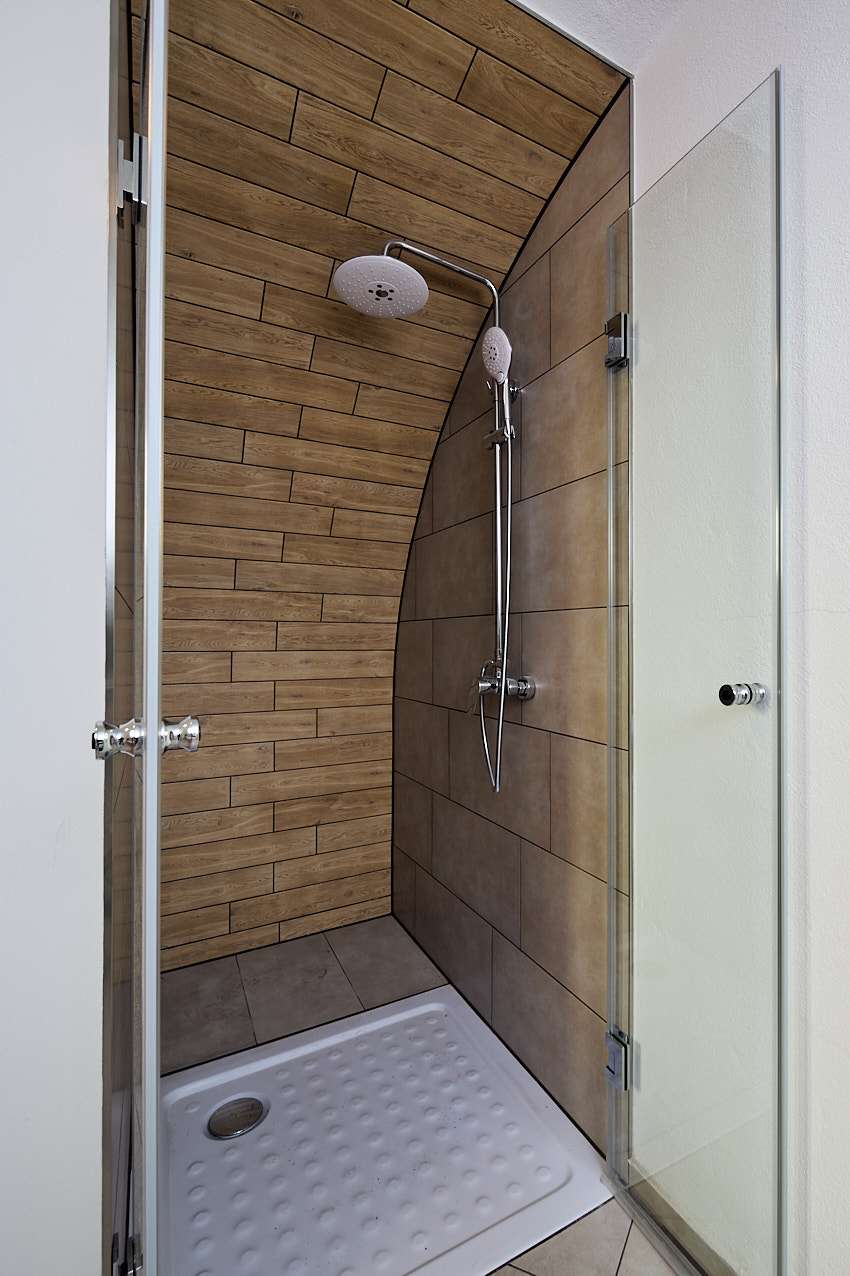 entspannende Regendusche