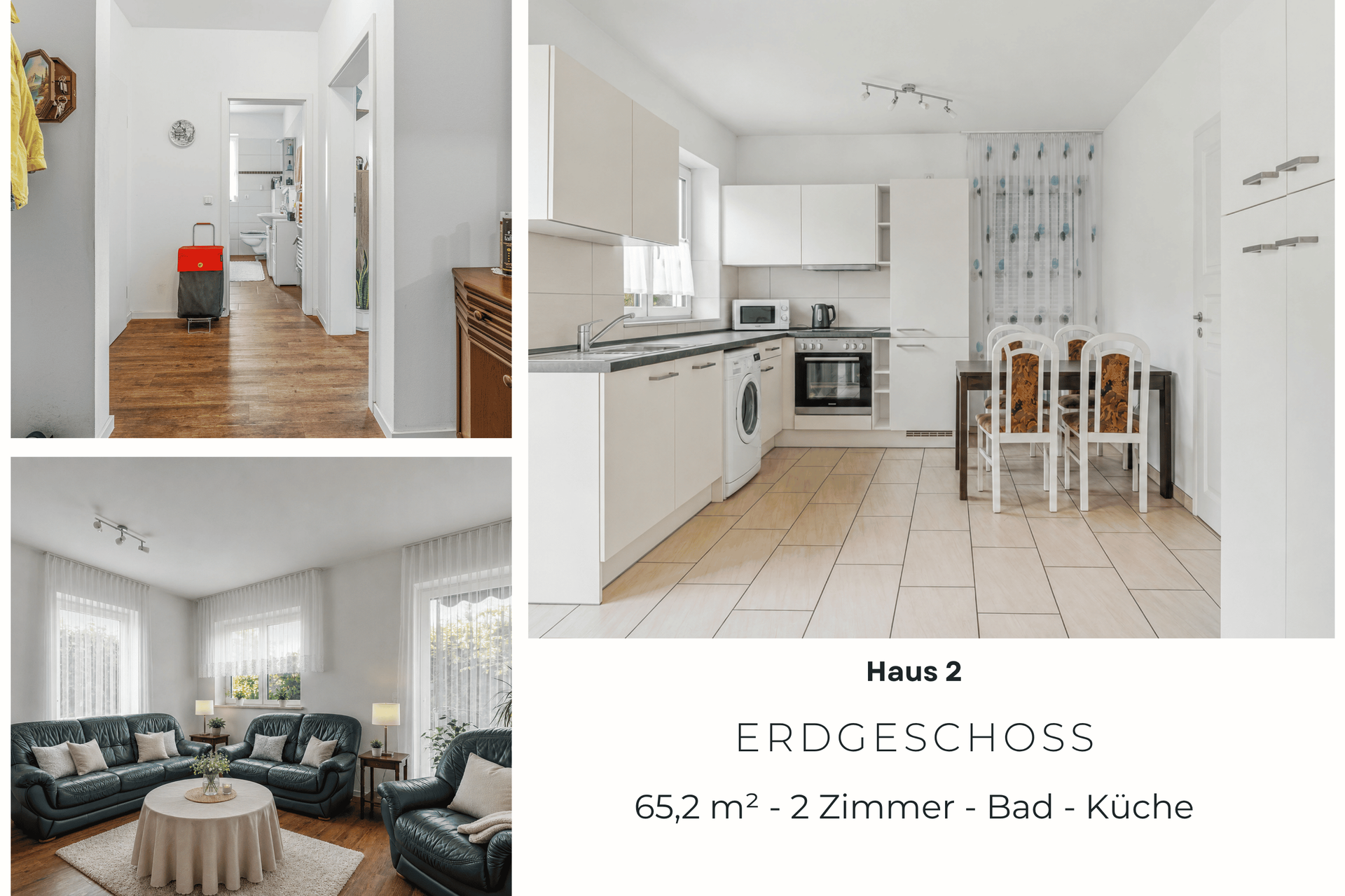 Collage Haus 2 – Erdgeschoss
