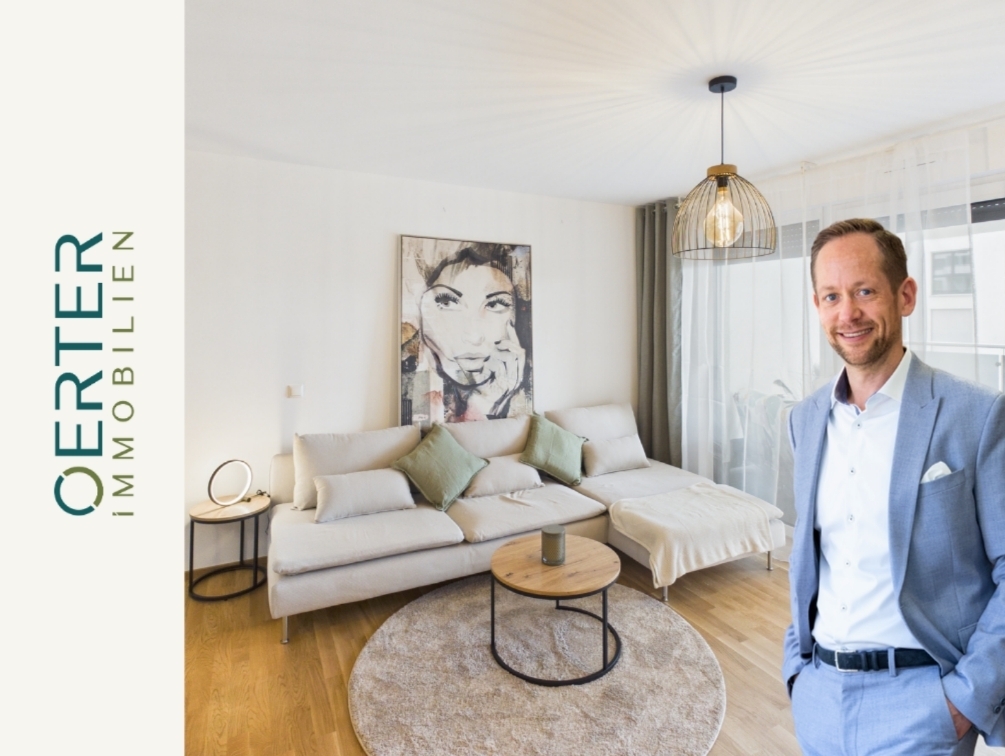Moderne 2-Zimmer-Erstbezug mit großzügigem Südbalkon in attraktiver Lage von Fürth