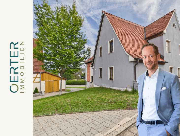 Viel Raum für eigene Ideen – Wohnhaus mit Neubau-Anbau in Heideck