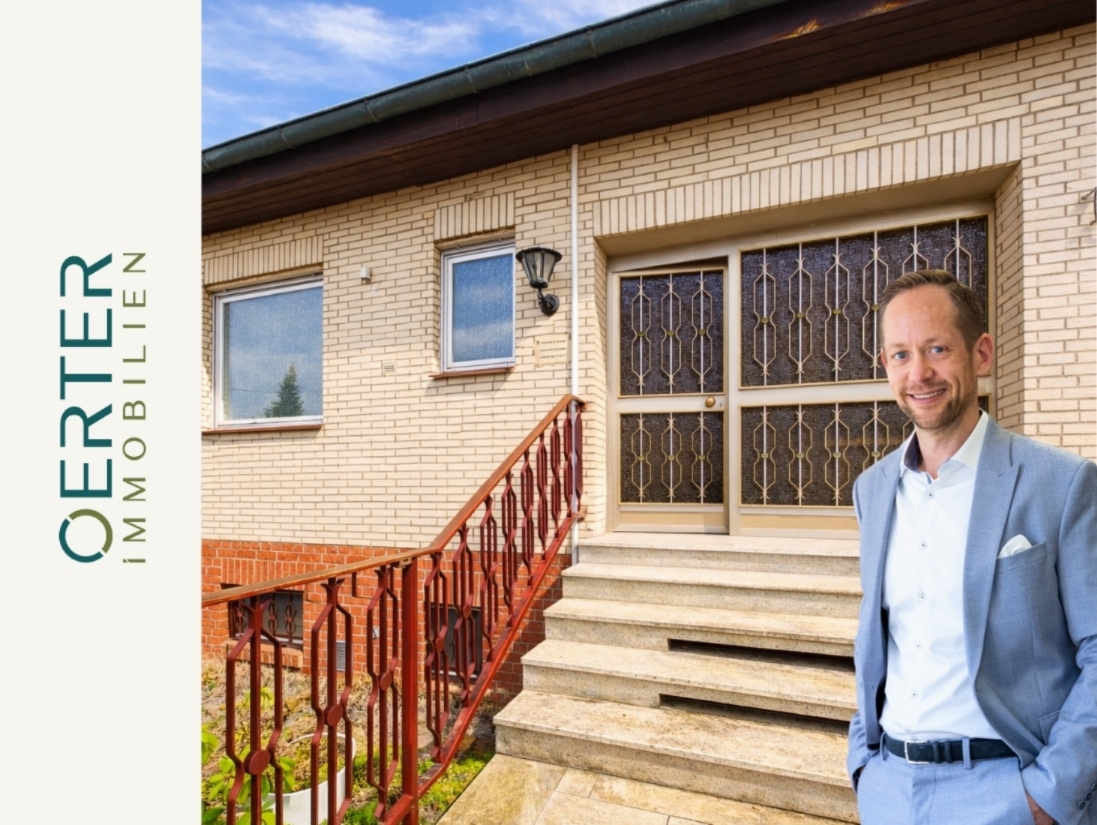 Bungalow mit großem Grundstück in ruhiger Lage – ideal für individuelle Gestaltung
