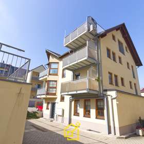 Seitenansicht Balkone