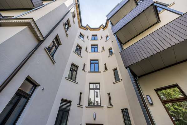 Fassade Hinterhof 