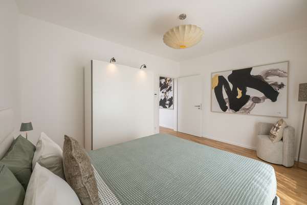 Schlafzimmer - Musterhaus