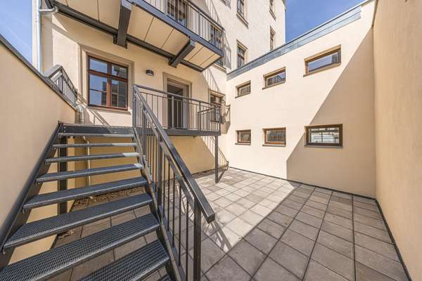Privater Innenhof