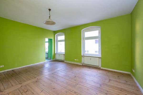 Wohn- und Schlafzimmer