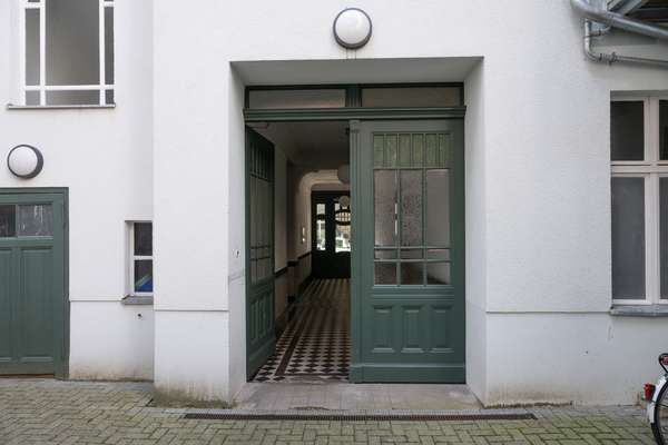 Der Hauseingang