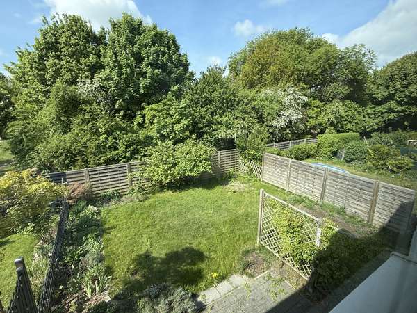 Ausblick in den Garten