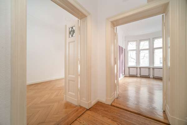 Blick in die Zimmer