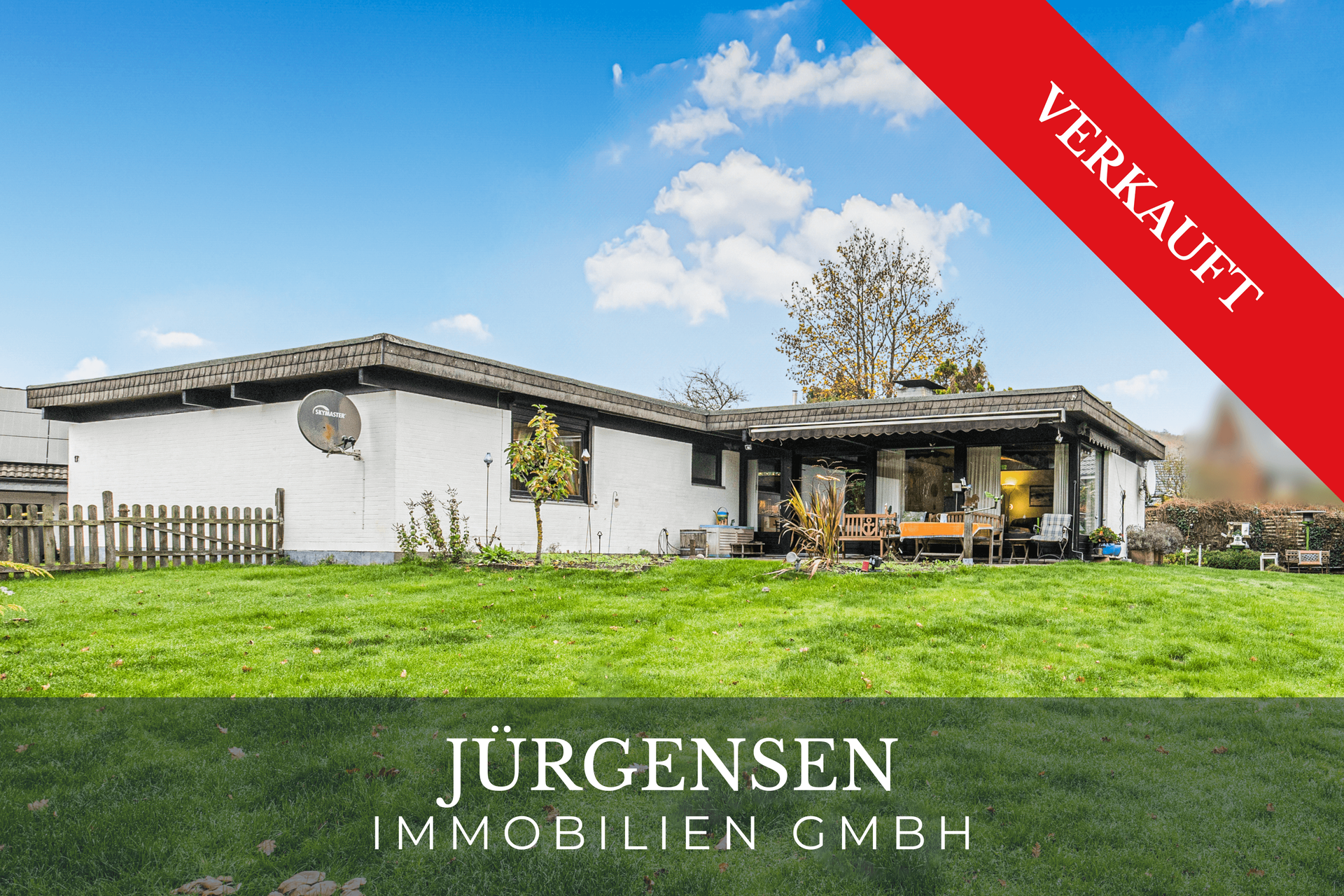 Platz für Vier - Bungalow mit modernem Grundriss