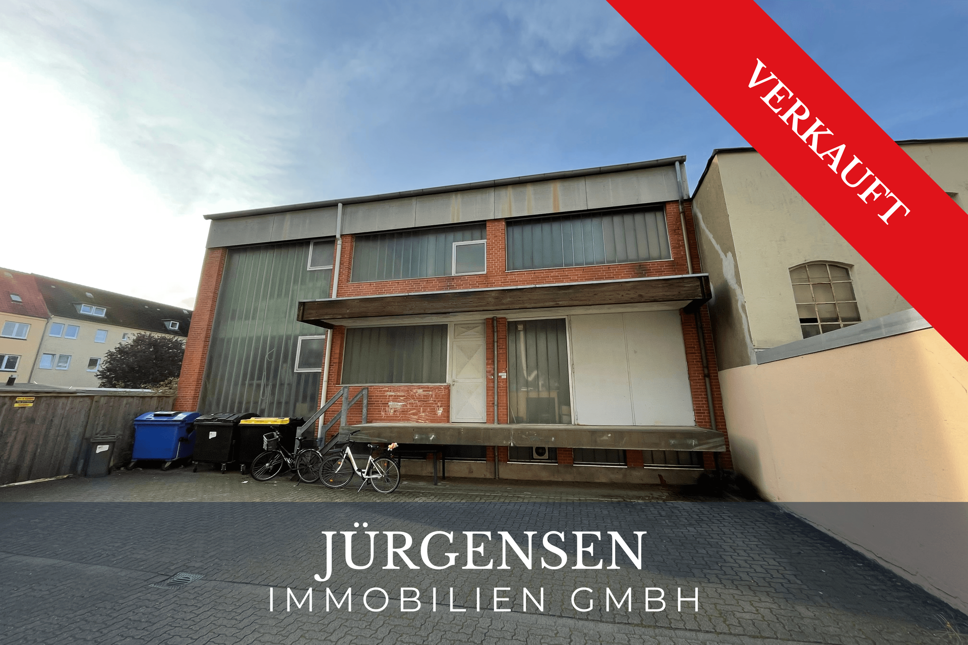 Zentral gelegene Lagerhalle in zweiter Reihe