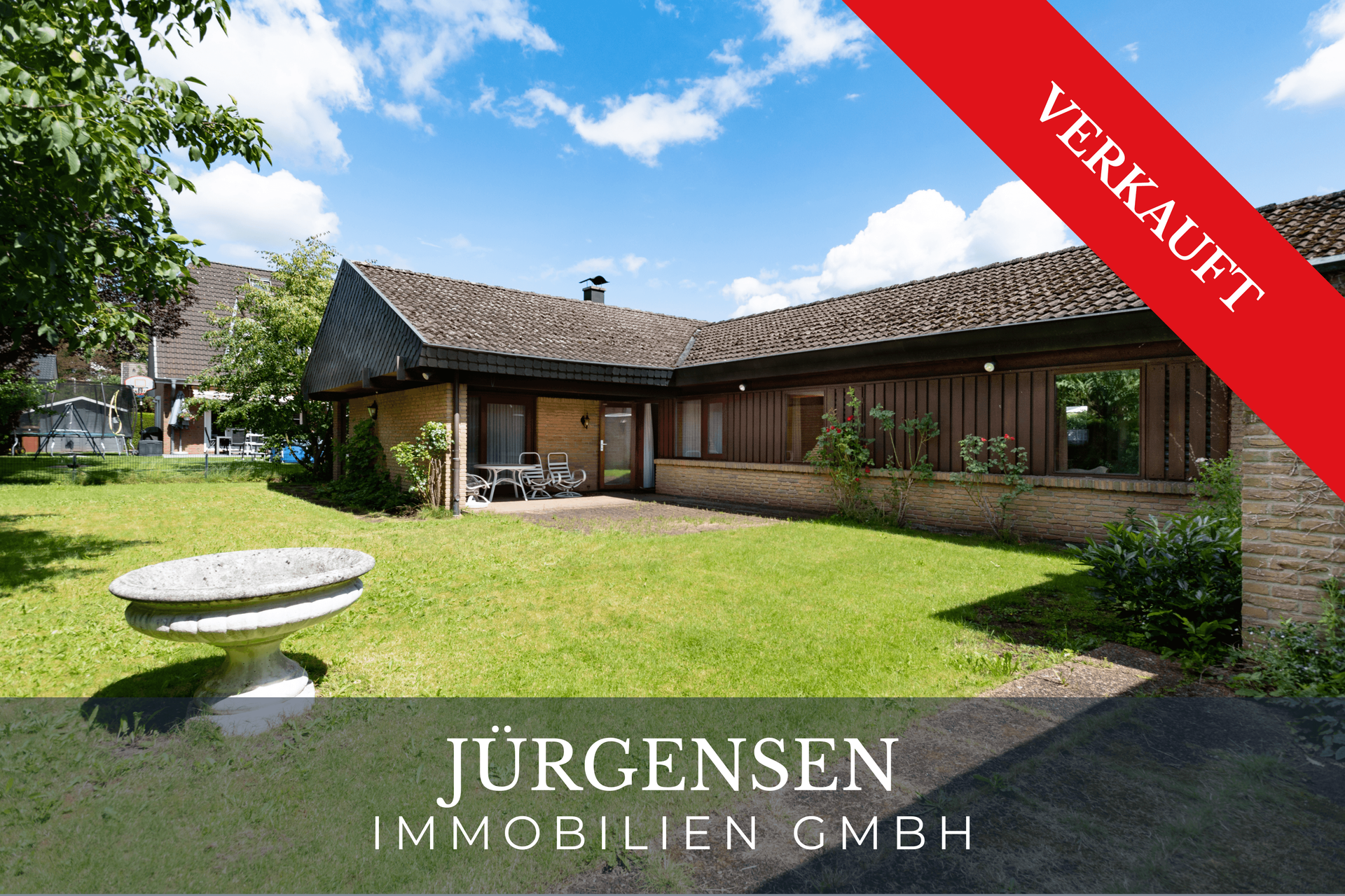 Modern geschnittener Bungalow für Familien jeden Alters