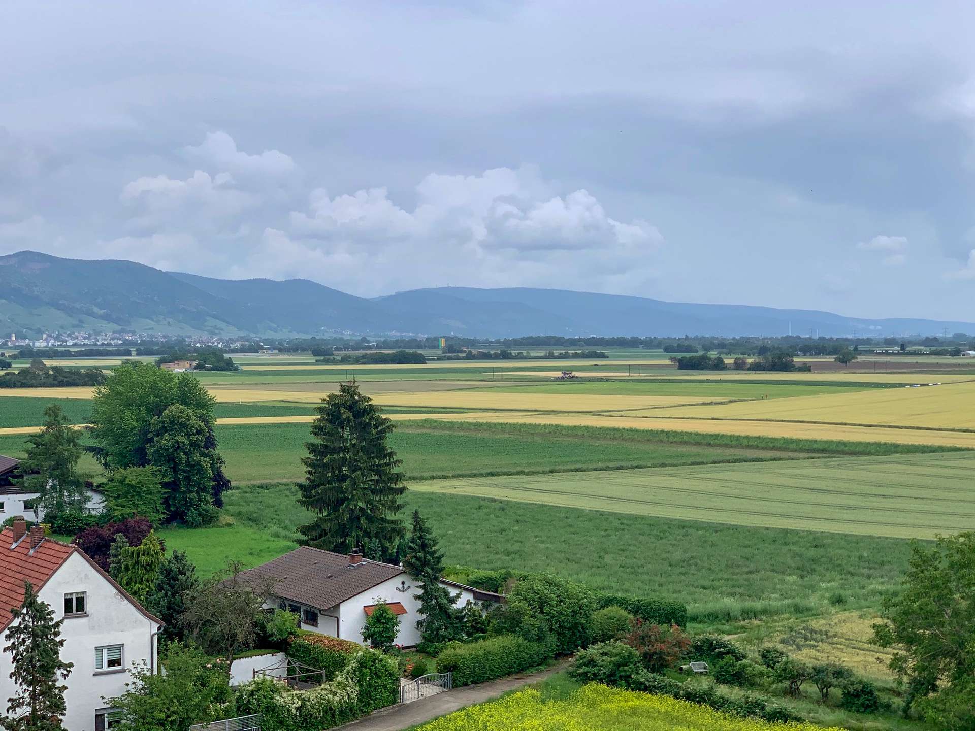 Blick an die Bergstraße