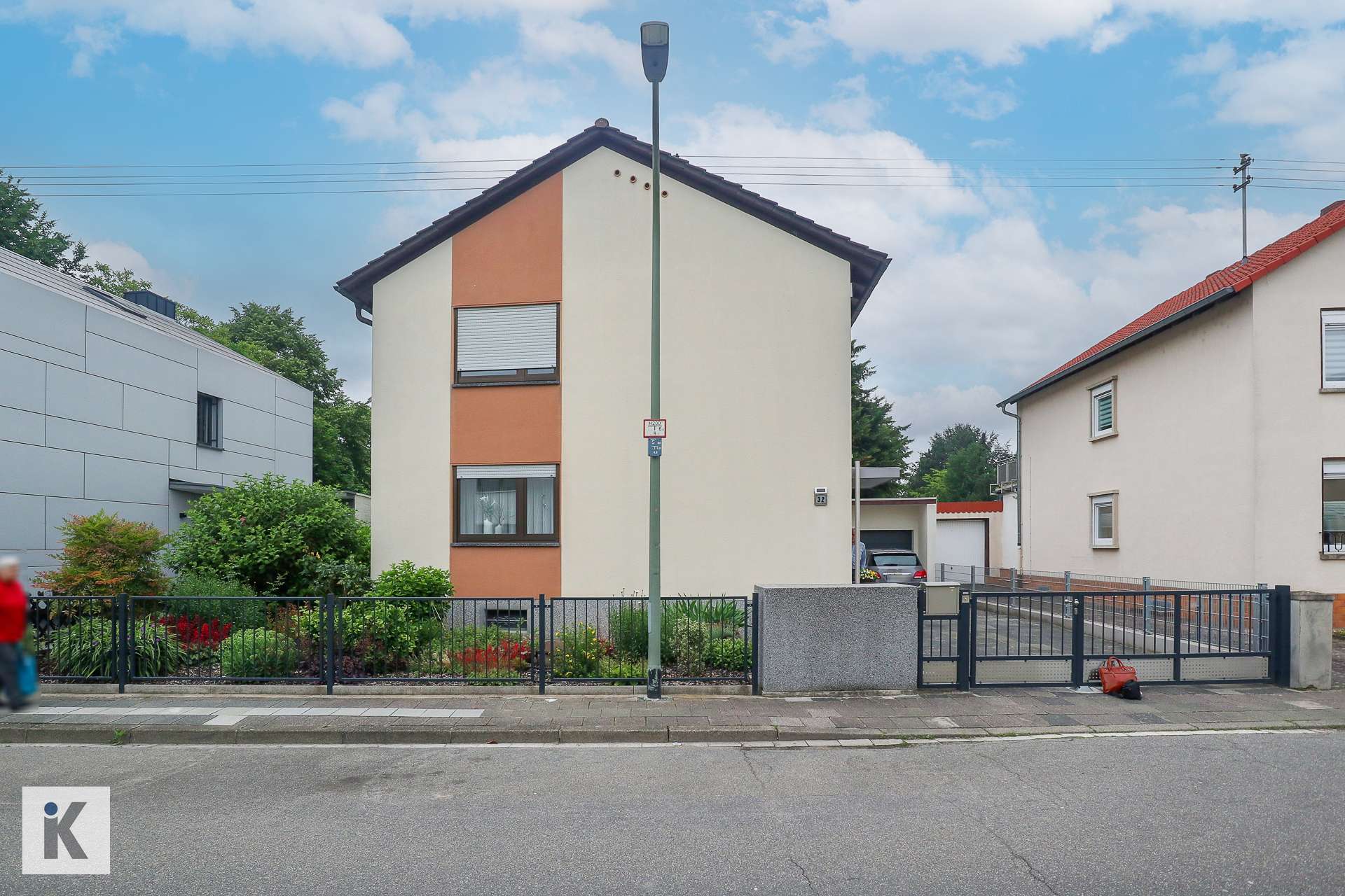 Ansicht von der Straße