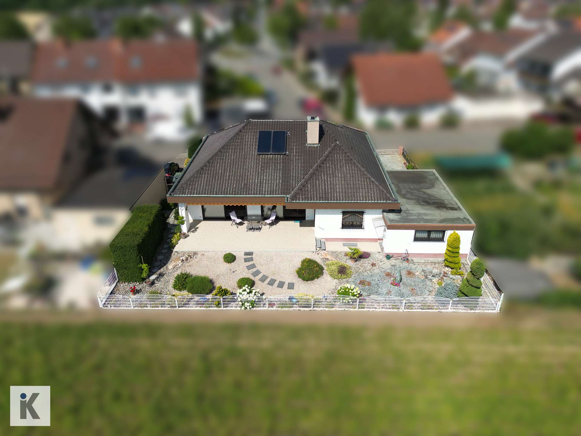 Haus Rückansicht