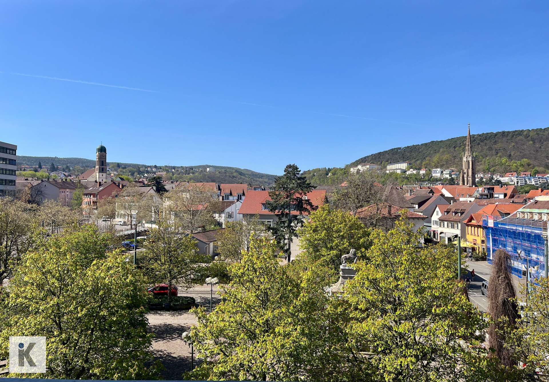 Ausblick Balkon
