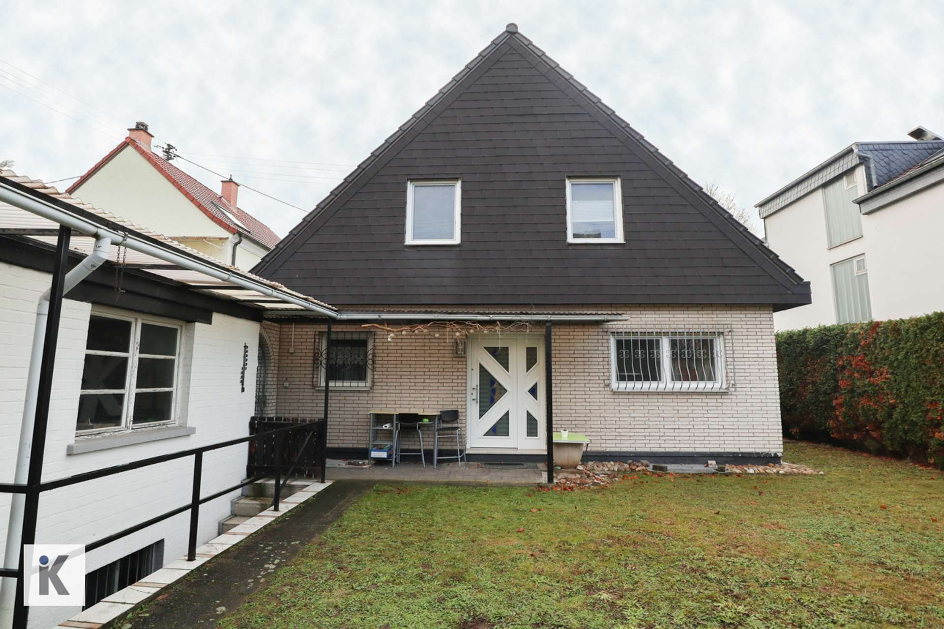 Haus Rückansicht
