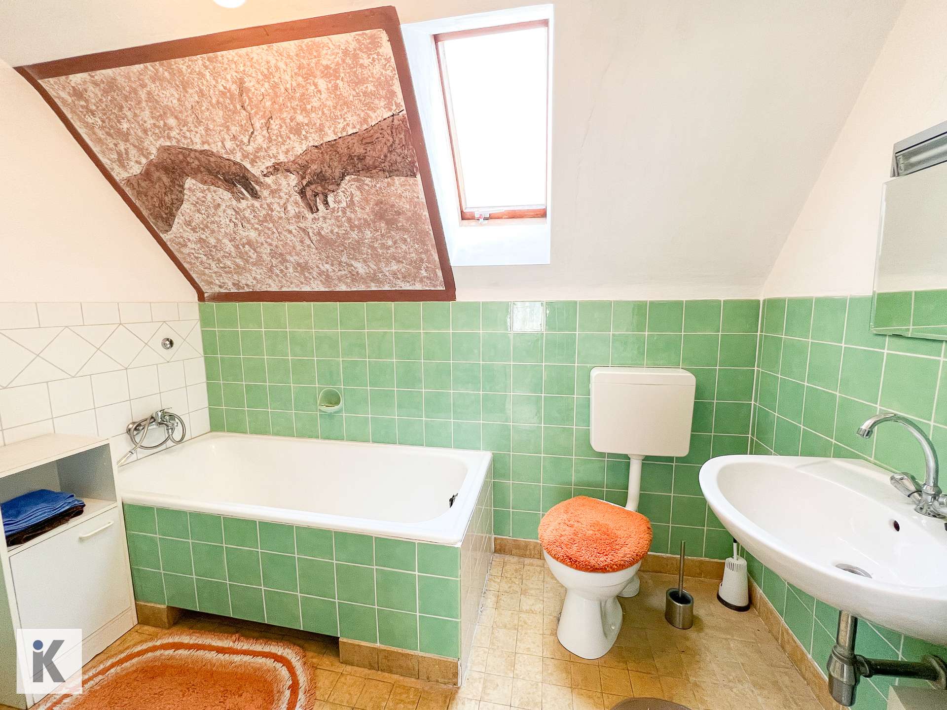 helles Badezimmer