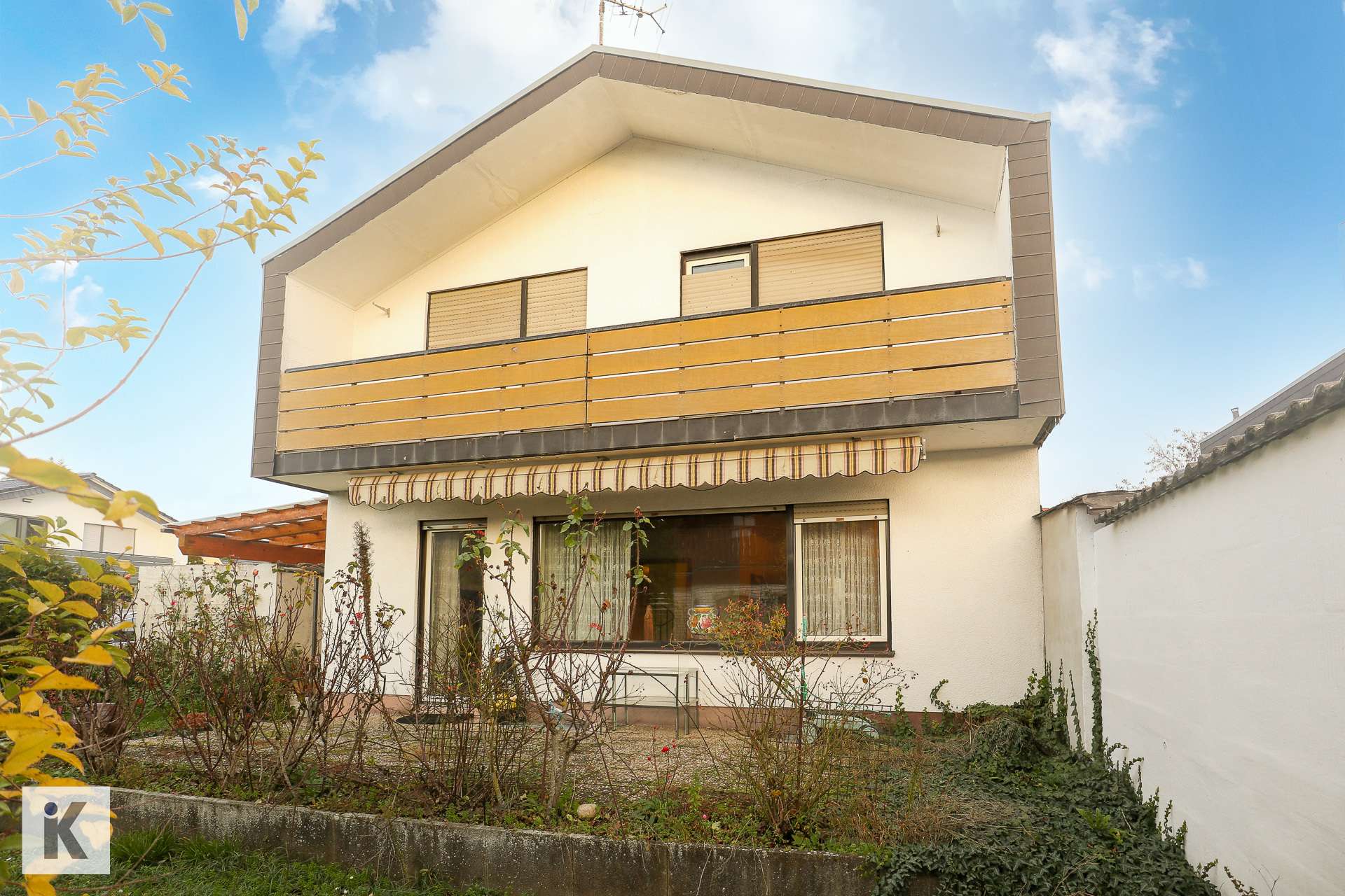 Rückansicht Haus