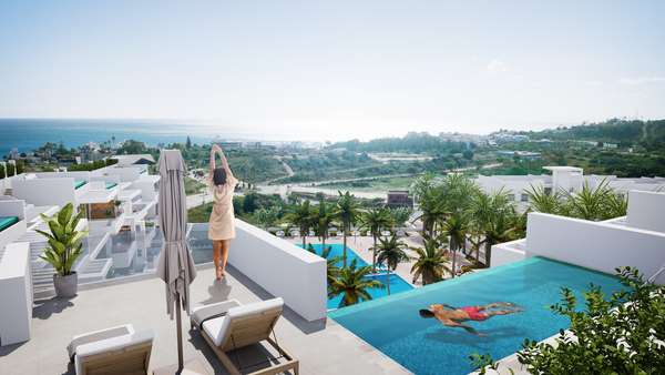 Wohnungen im Bau nahe Estepona Stadt