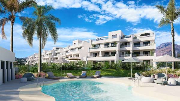 Elegante Residenzen in Estepona: Stilvolle Golfwohnungen