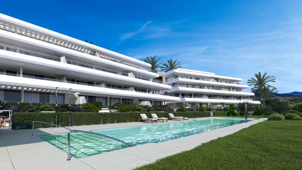 Elegante Apartments mit Meerblick in Marbella – eine Oase der Ruhe