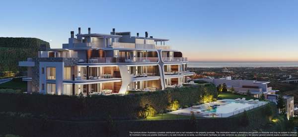 Luxuswohnungen in Benahavis, nahe Marbella Stadt und Puerto Banus