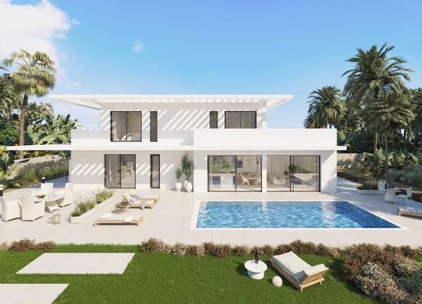 Porjekt - Luxuriöse Villa in Buenas noches, Estepona