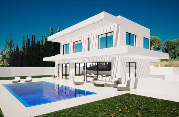Modernes Villen Projekt in Elviria, Marbella