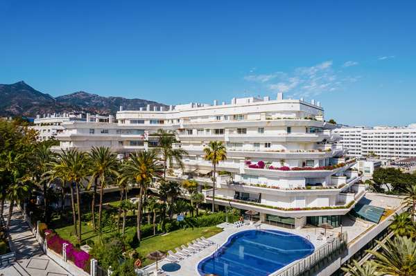 Wohnung direkt am Strand in Marbella Zentrum