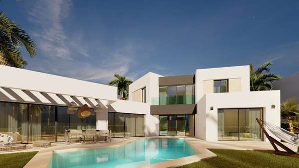 Prächtige Villa in Azata Golfplatz