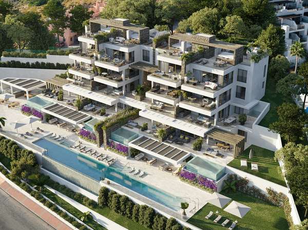 Boutique-Projekt für Wohnungen zum Verkauf bei La Cala de Mijas