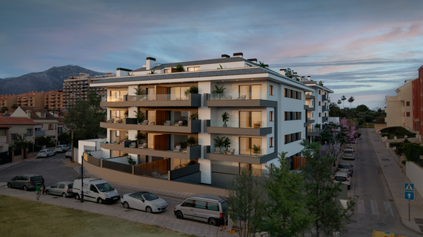 Elegante Wohnanlage in Marbella: Mediterranes Flair neu definiert