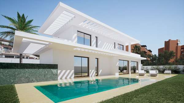 Porjekt - Luxuriöse Villa in Buenas noches, Estepona Spanien