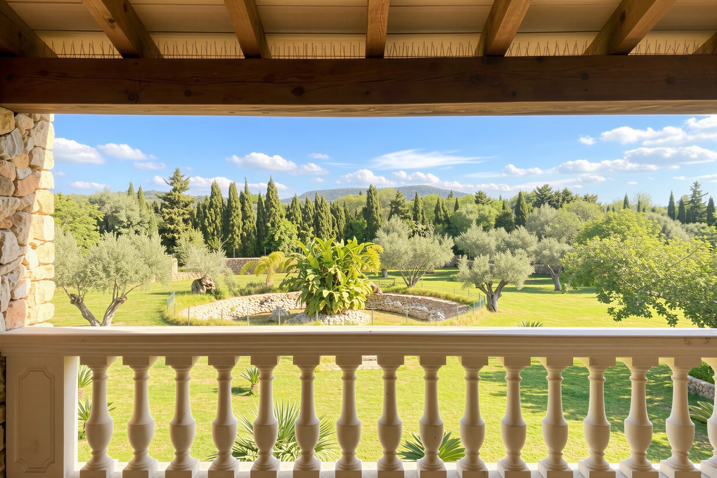 Großzügige Naturstein-Finca mit großem Pool und Meerblick vom 1. Stock · Bildergalerie 10
