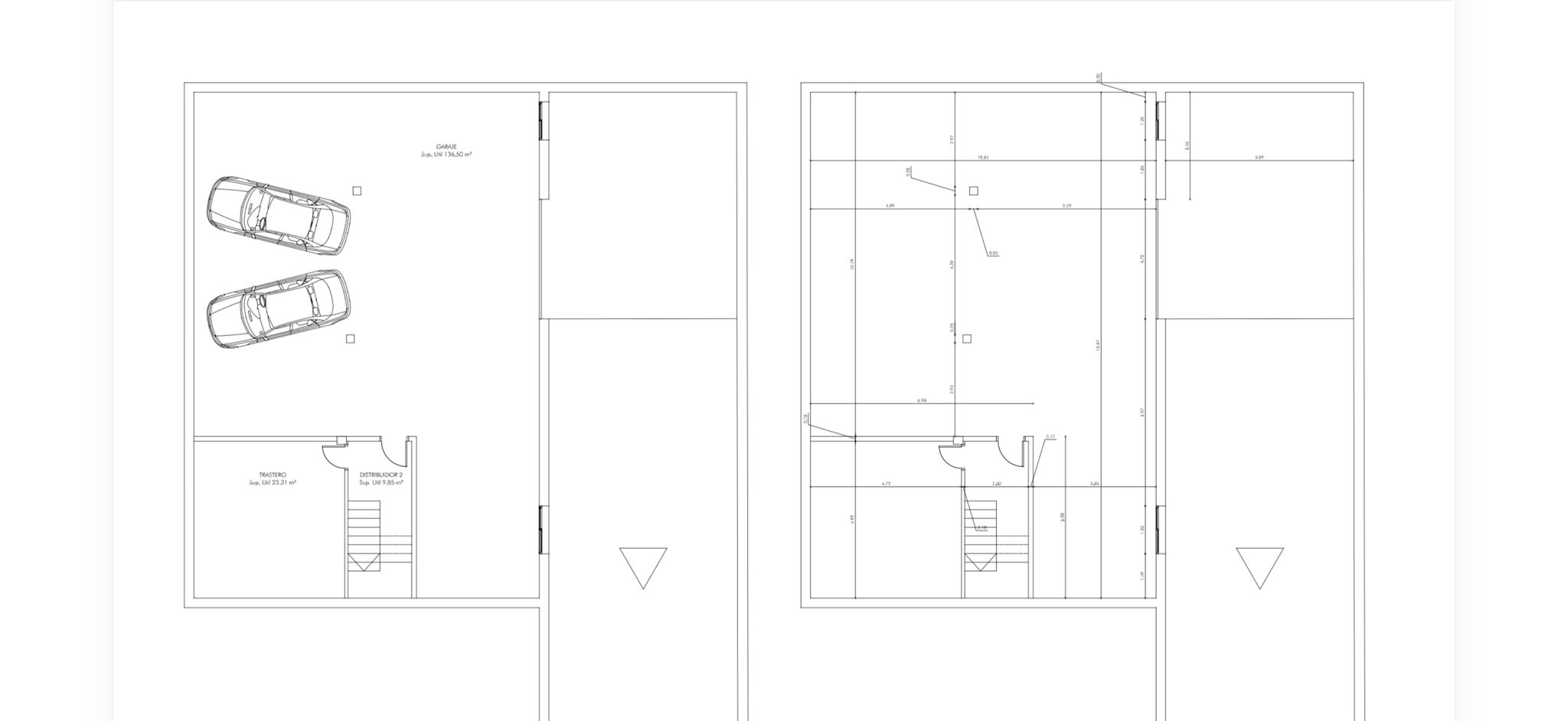 Design-Villa mit Dachterrasse und Teilmeerblick, Tiefgarage und Pool floor plan
