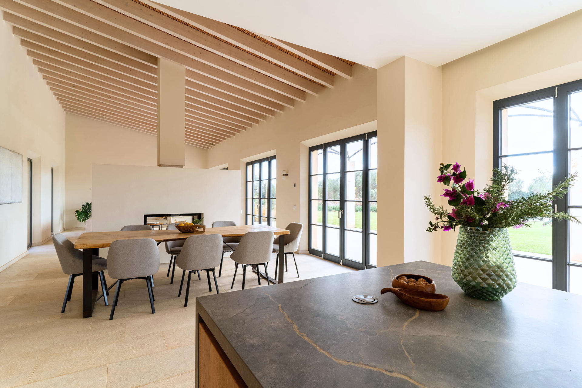 Neubau-Finca bei Campos, Mallorca – eine Oase der Ruhe ganz nahe von Es Trenc