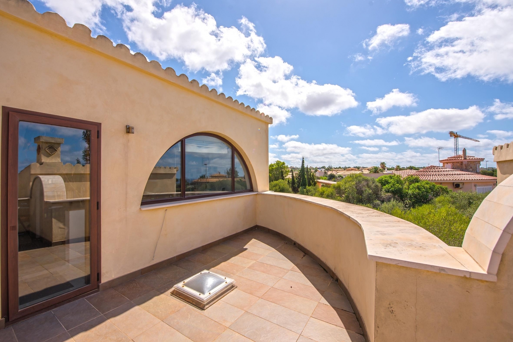 ETV! Charming villa with sea view on the second line in Sa Torre, Mallorca