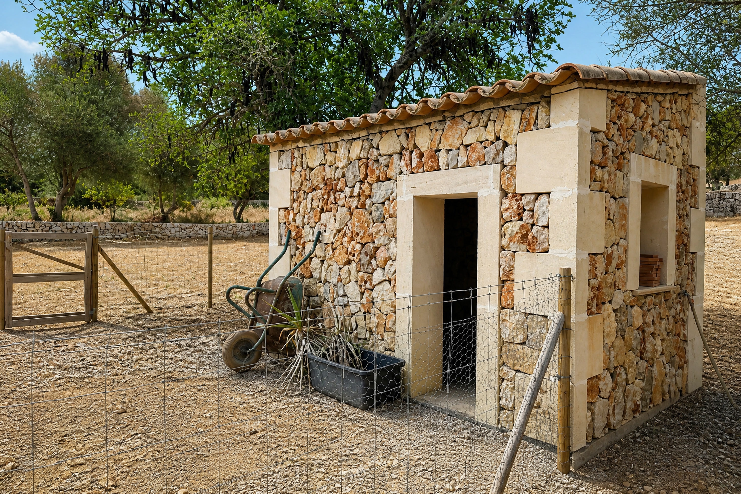 Natursteinfinca mit Pool, Pferdekoppel, Gästehaus und Weitblick (MIETE MÖGLICH) · Bildergalerie 51