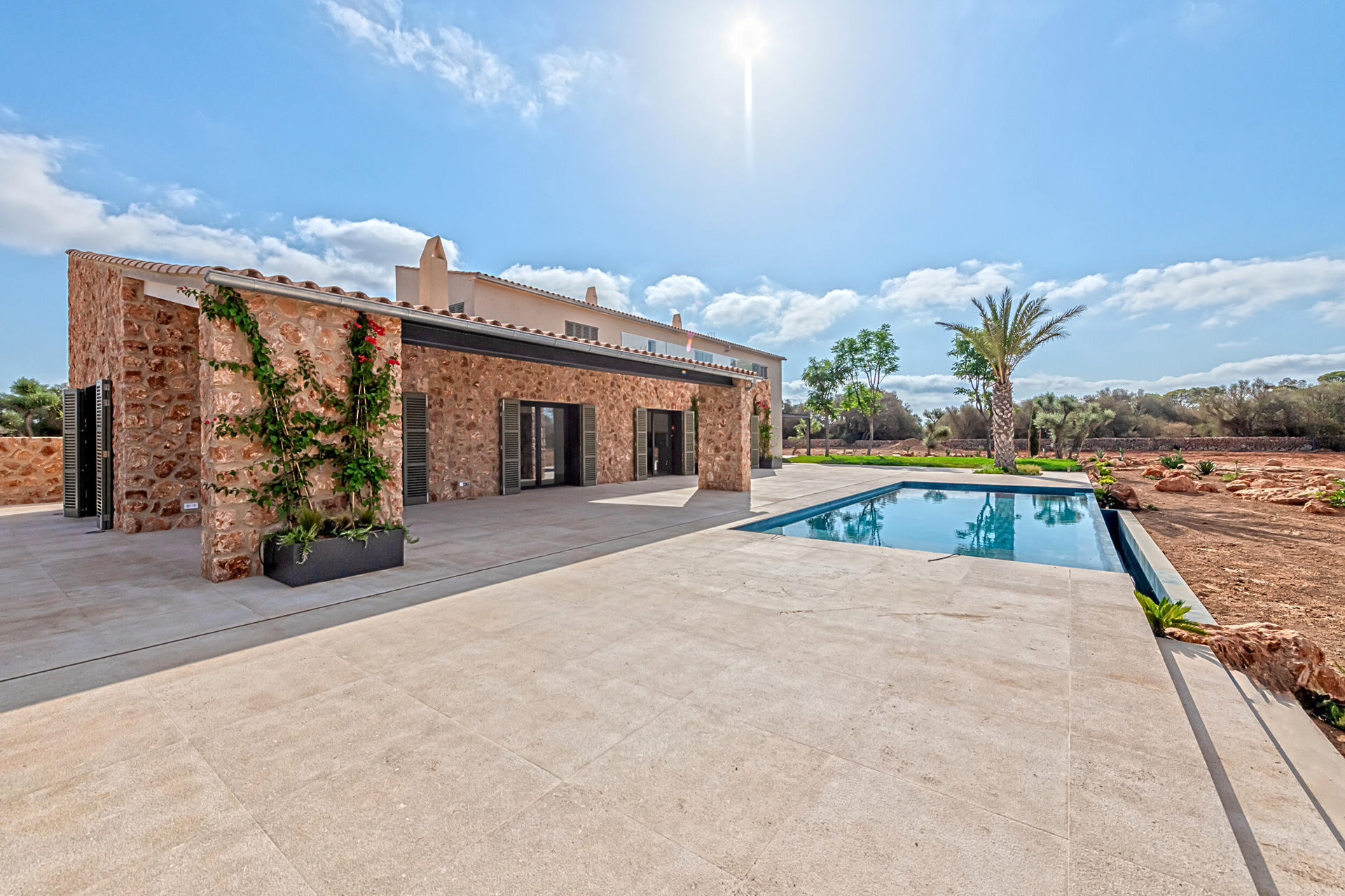 Hochwertige Neubau-Finca mit Pool bei Llucmajor, Mallorca